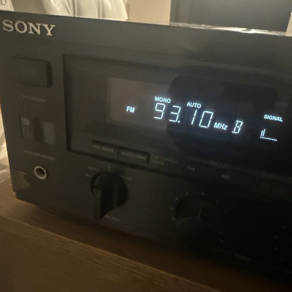 SONY STR-GX5ES II Spontaneous Twin Drive FM/AM Stereo Receiver TESTED & WORKS